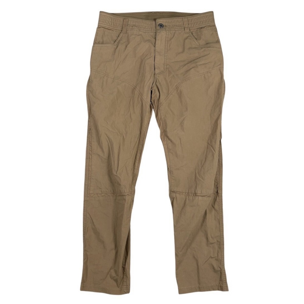 Kuhl Free Radikl Pants Mens 34x30 Brown Straight Leg Outdoors Hiking Gorpcore